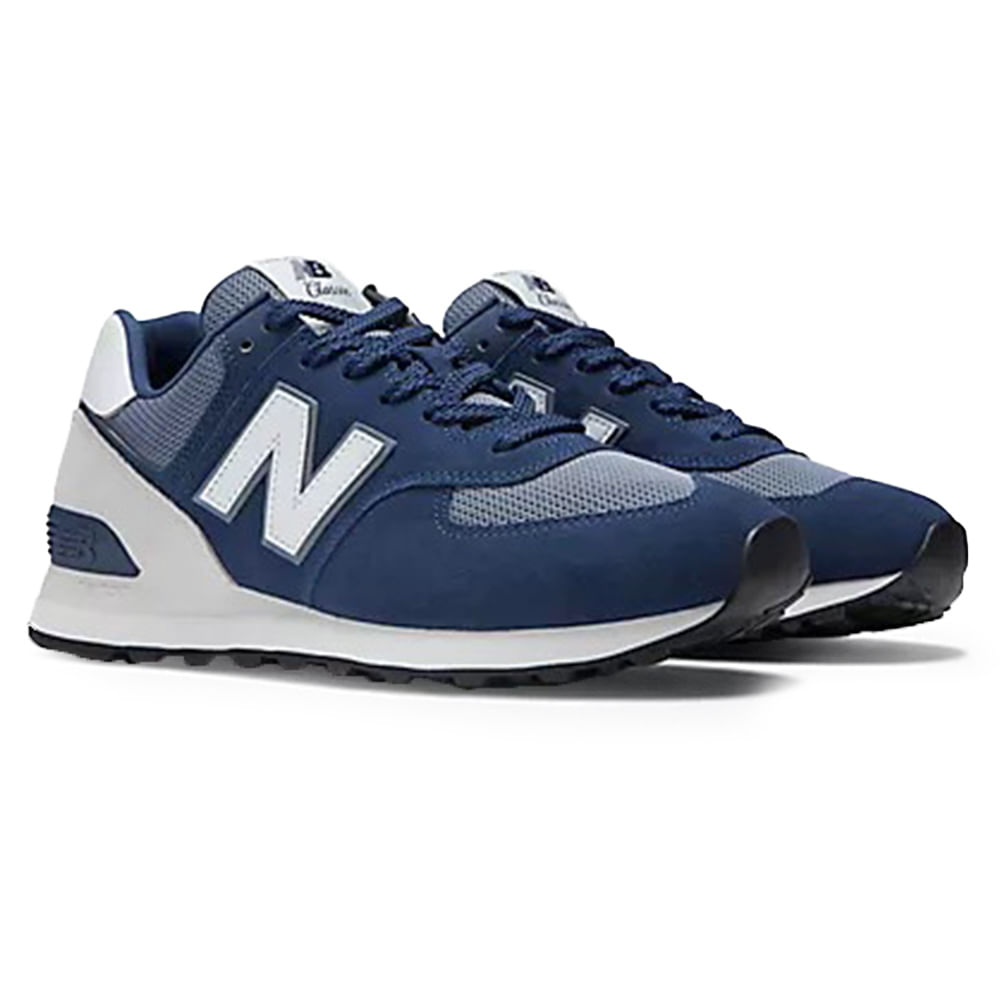 New balance 574 branco masculino fashion