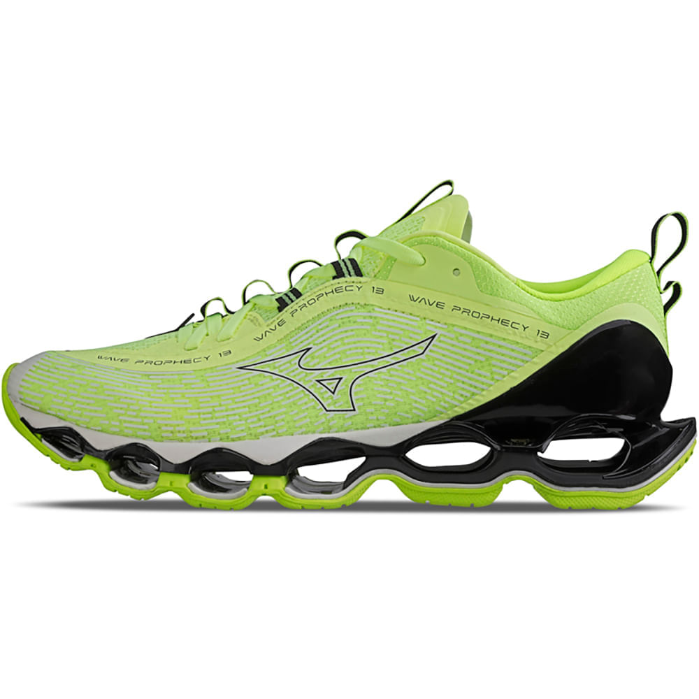 Tenis Mizuno Wave Prophecy 13 Verde Oscar Oscar