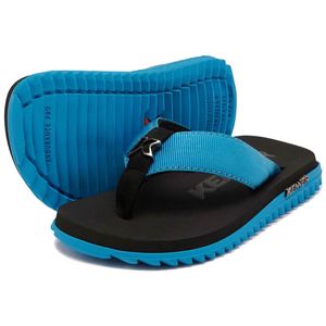 Chinelo Infantil Kenner Kivah Cushy Kids TKS - Preto e Azul