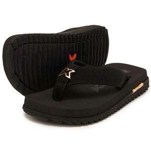 Chinelo Infantil Kenner Kivah Cushy Kids TKS - Preto