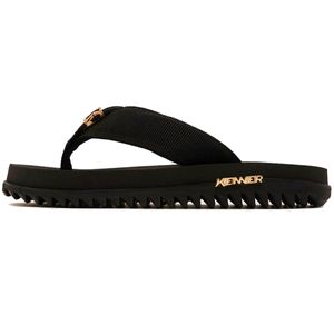 Chinelo Infantil Kenner Kivah Cushy Kids TKS - Preto