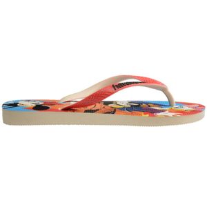 Chinelo Havaianas Disney Stylish Masculino - Branco e Vermelho