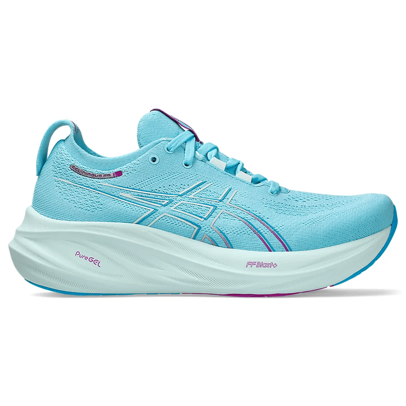 Tenis Esportivo Feminino Asics Gel Nimbus 26 Azul