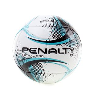 Bola Futsal Penalty RX 500 PRO Branco/Preto