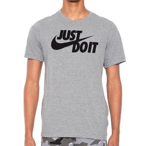 Camiseta Nike Sportwear Tee Cinza e Preto - Masculino