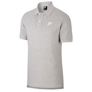 Camisa Polo Nike Sportswear Cinza/Branco - Masculino