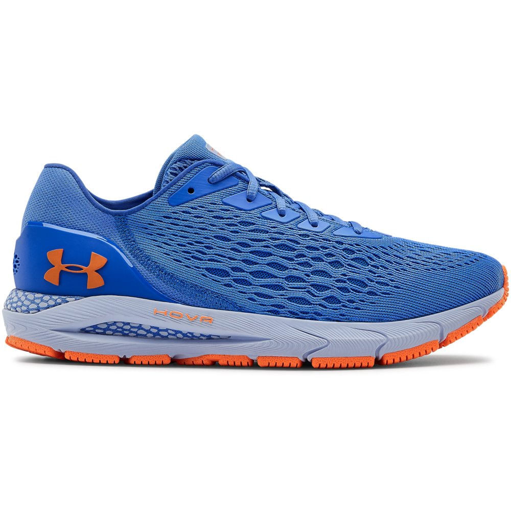 Under armour orange and blue sale shoes