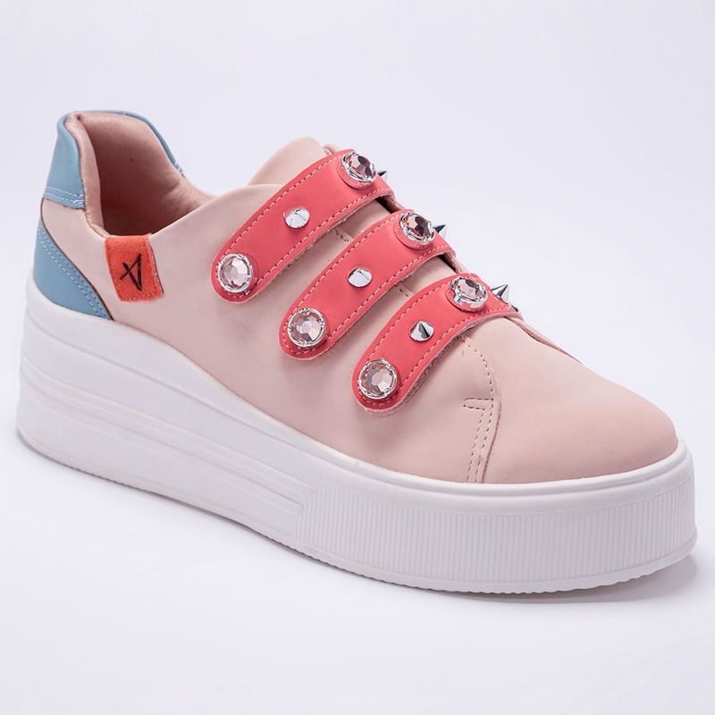 Tenis feminino best sale com pedraria