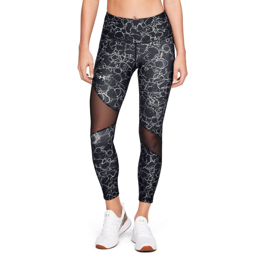 Calça Legging Capri Under Armour Heatgear Printed - Feminina