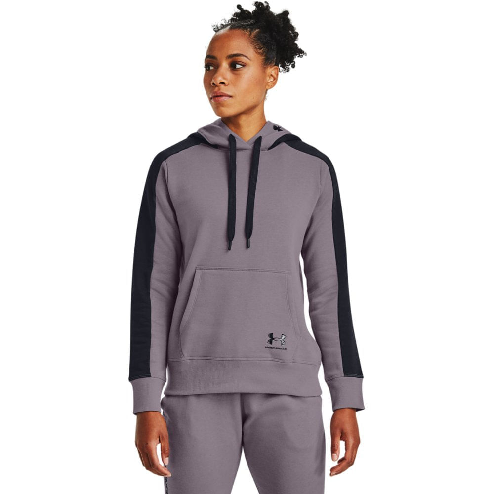 Moletom de Treino Feminino Under Armour Rival Fleece Logo Hoodie