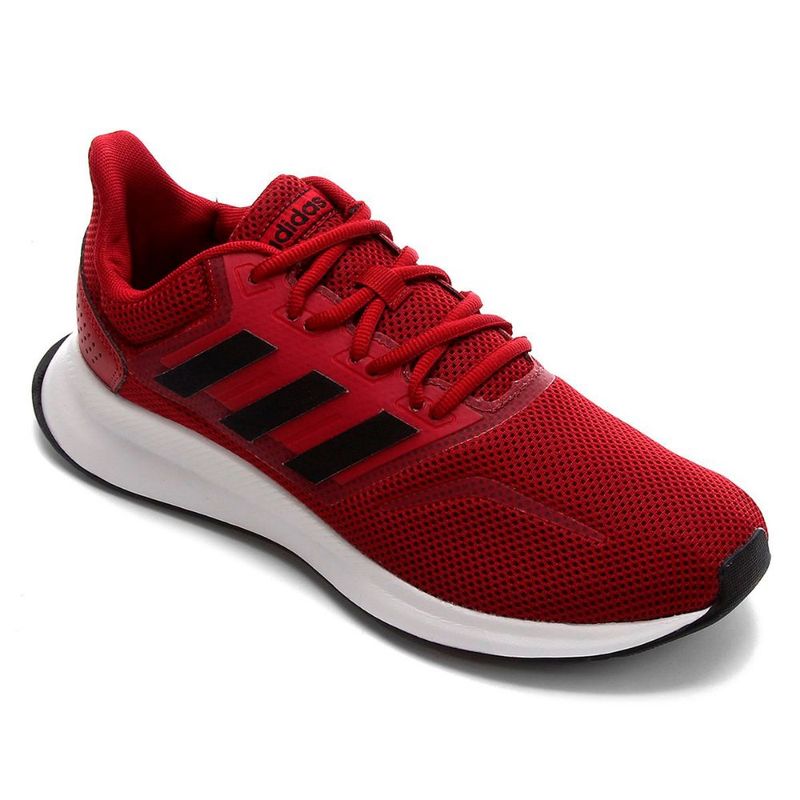 Tenis adidas vermelho store vinho