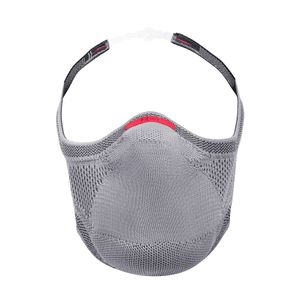 Máscara Knit de Proteção Ajustável com Suporte para Filtro - Cinza