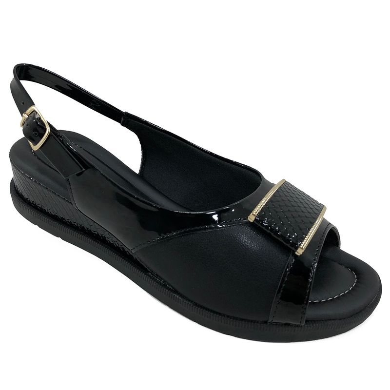 Sandalia hot sale piccadilly baixa