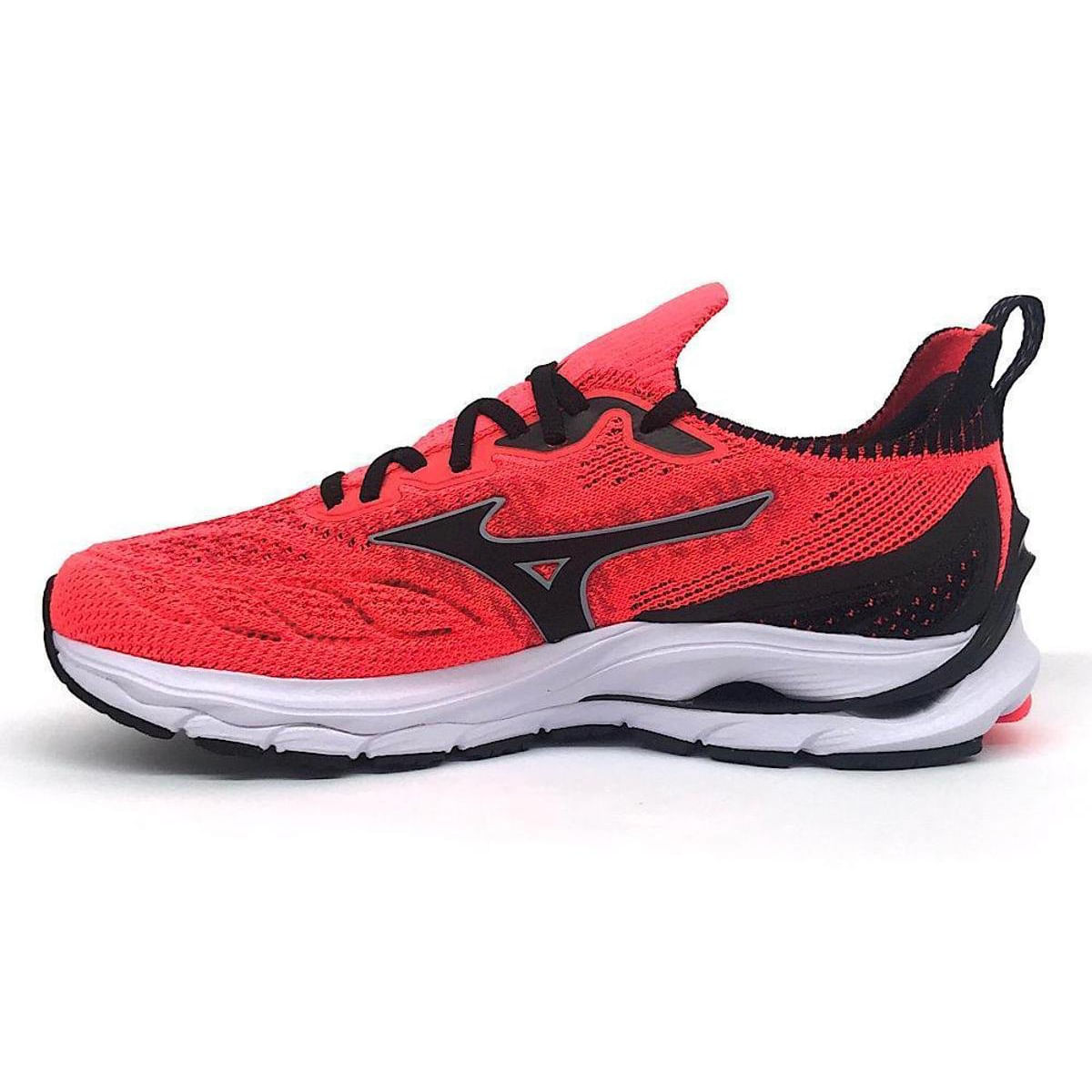 Tênis Mizuno Wave Mirai 4 Masculino - Vermelho e Laranja | Oscar