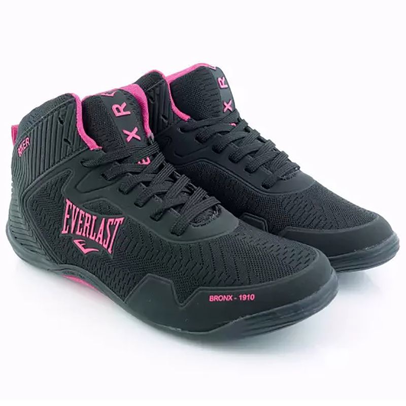 Tênis Everlast Range 2 Feminino Rosa Branco Cross Treinos