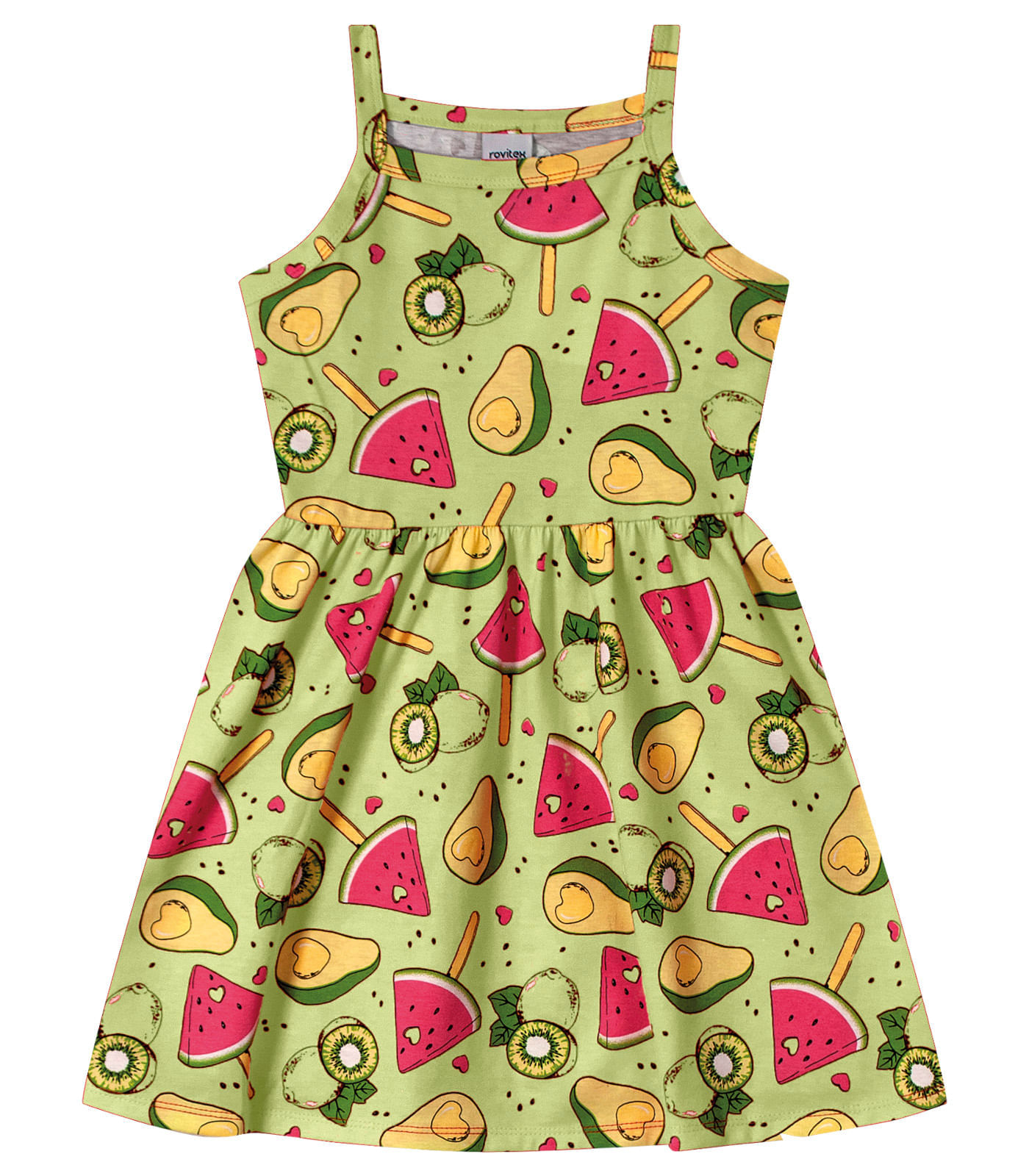 Vestido infantil hot sale rovitex