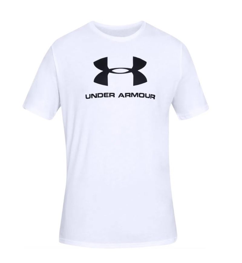 Camiseta de Treino Masculina Under Armour Graphic Branco