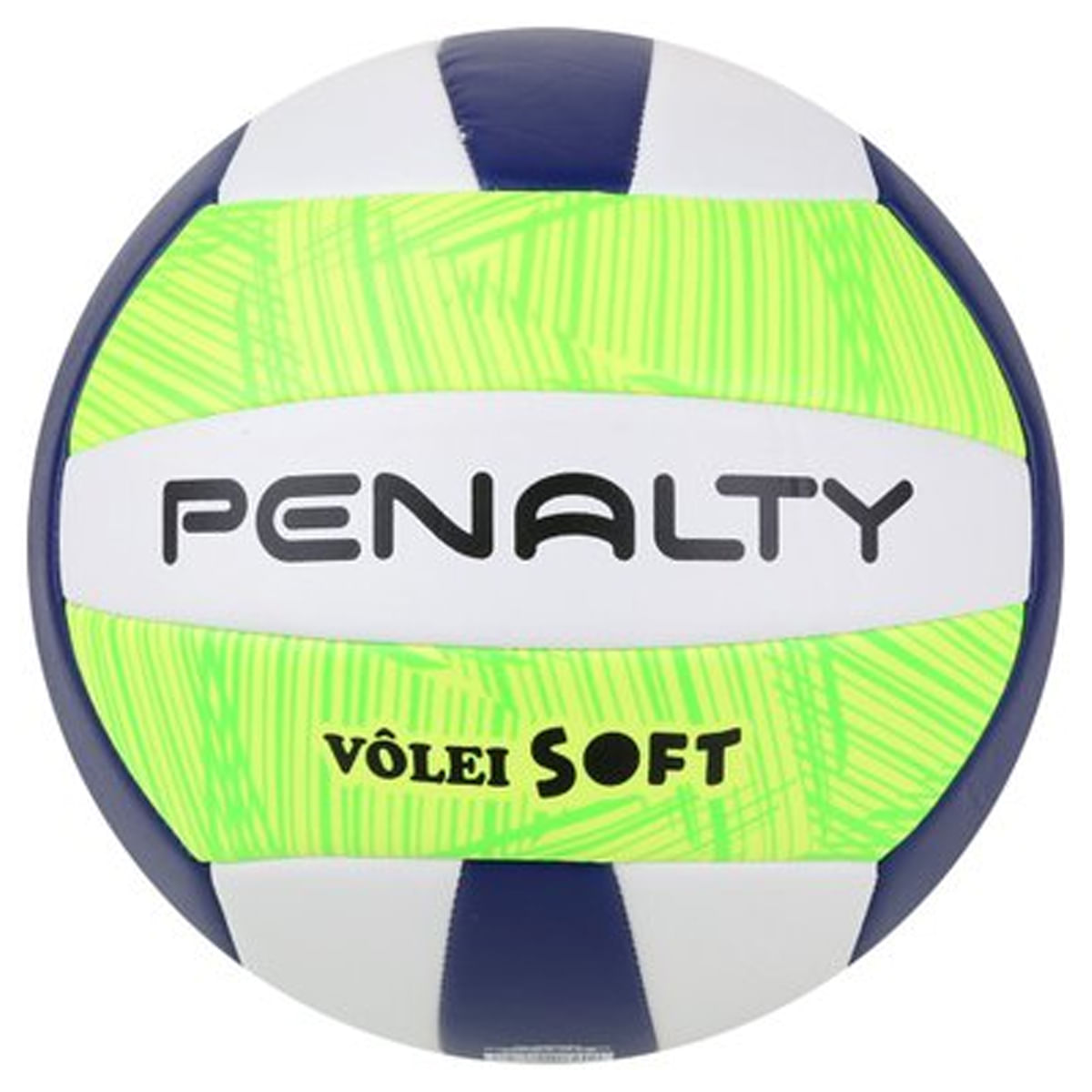 Bola Vôlei Penalty VP 5000 - Amarelo/Roxo/Preto - Bola Vôlei