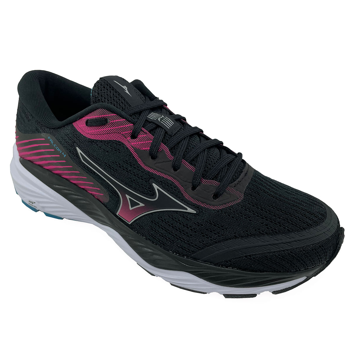 Tenis Mizuno Wave Falcon 4 Feminino Preto e Pink