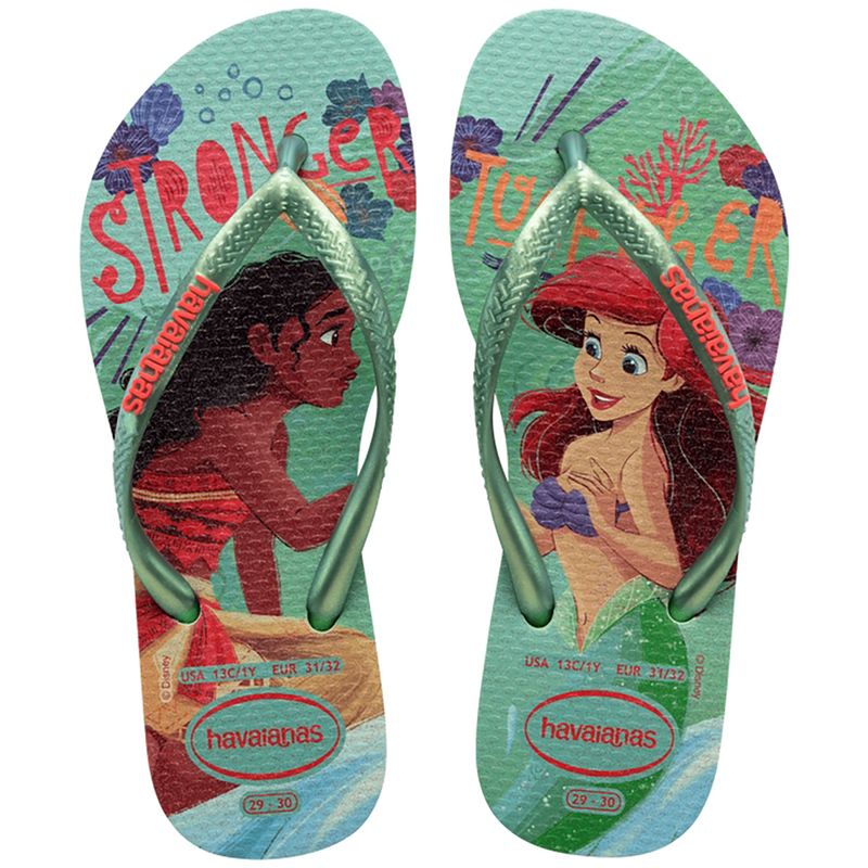 Chinelo havaianas best sale feminino princesas