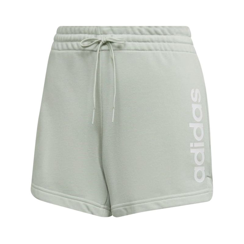 Shorts Adidas Logo Preto e Verde 
