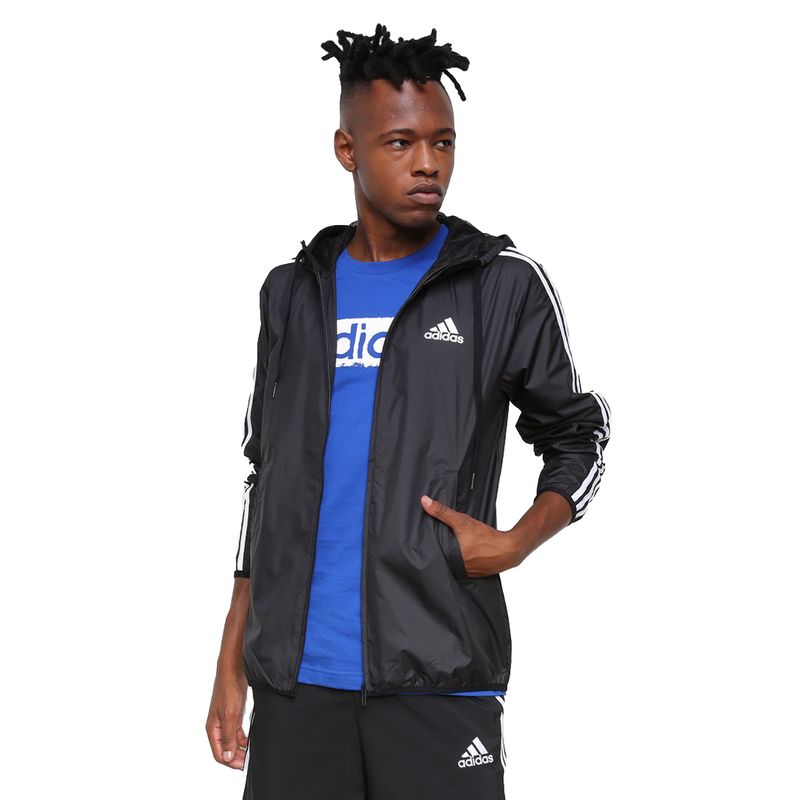 Corta vento adidas preto 2024 masculino