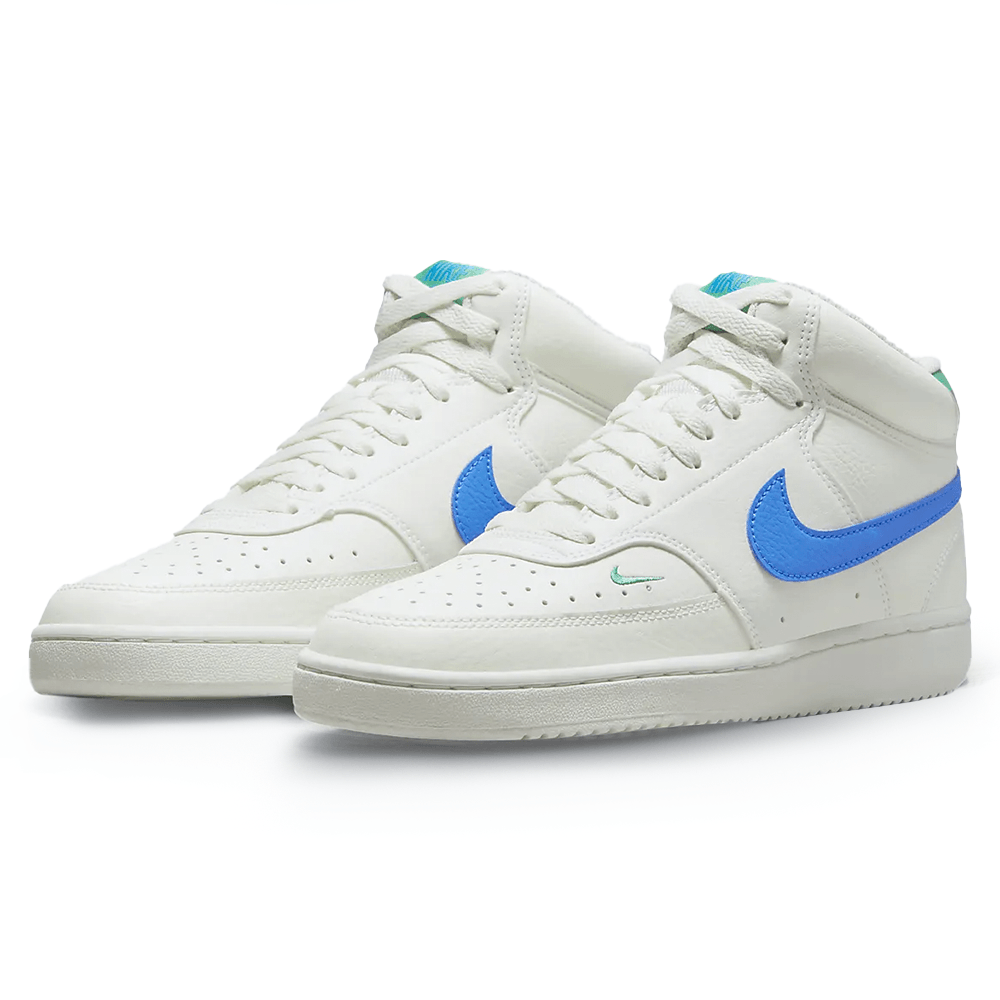 nike court vision mid blue