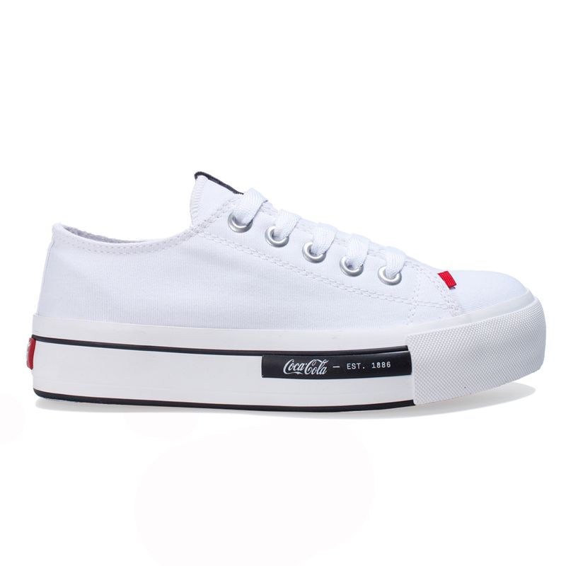 Tenis flatform deals coca cola