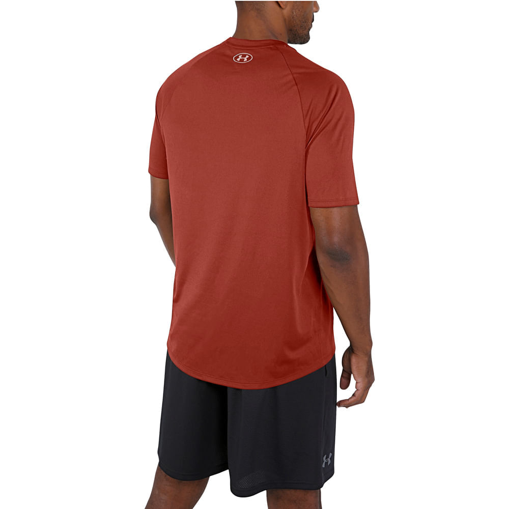 Camiseta de Treino Masculina Under Armour Tech 2.0 WM GP SS BRZ