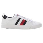 Tênis Tommy Hilfiger Dino 9A Masculino - Branco e Preto