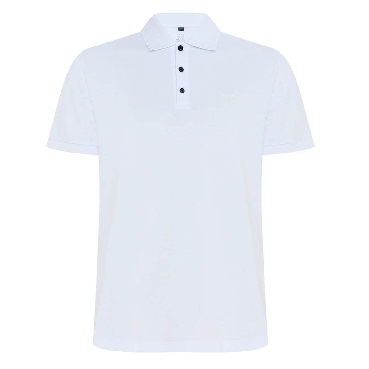 Camisa Polo John John Reta Logo Branca - Compre Agora