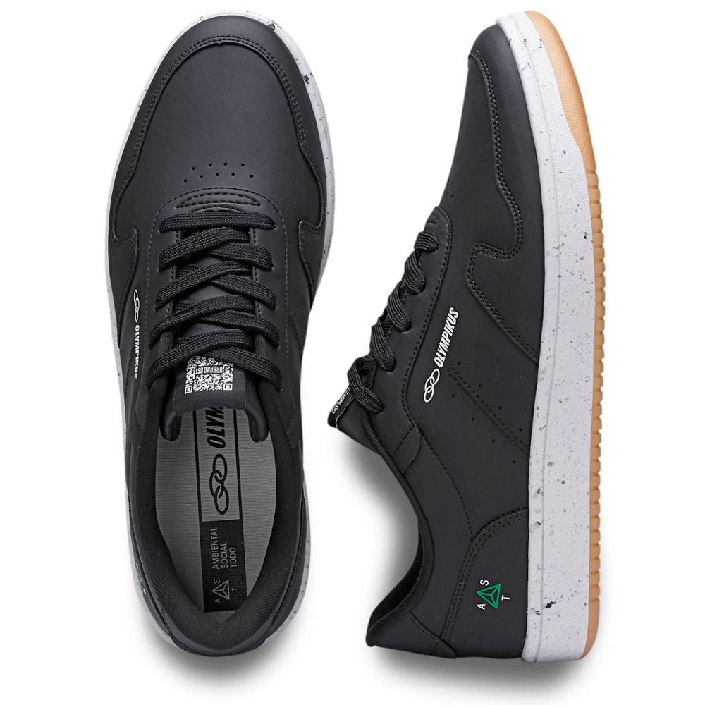 Tênis Casual Preto Urbano Ast