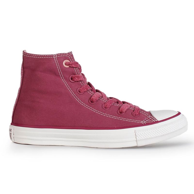 All star vinho cano hot sale medio