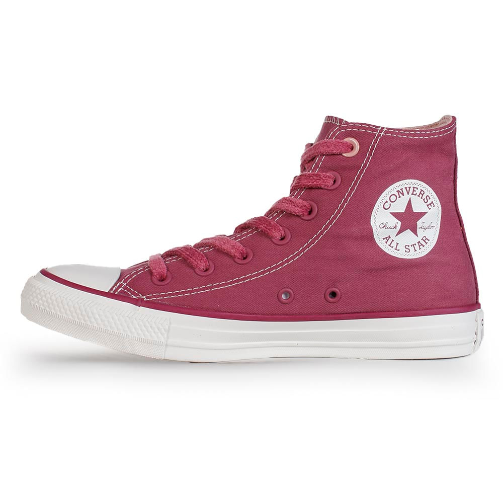 Converse vinho cano store alto