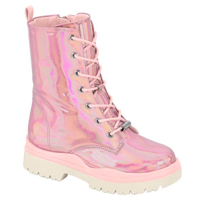 Bota rosa hot sale molekinha