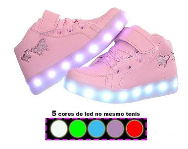 Orders tenis de led recarregavel