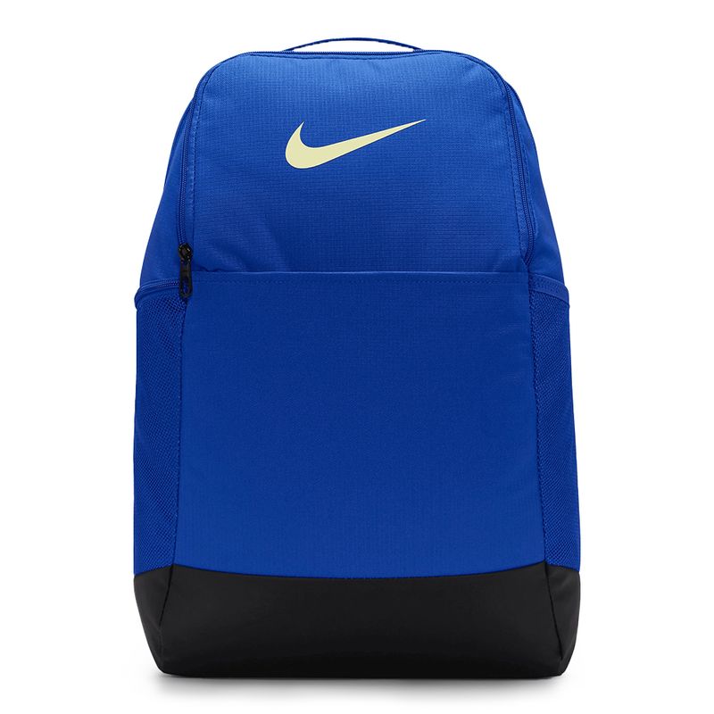 Mochila Nike Brasilia 9.5 Verde e Laranja Unissex