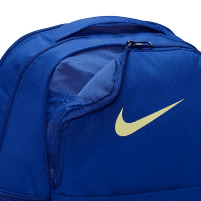 Mochila Nike Brasilia 9.5 Verde e Laranja Unissex