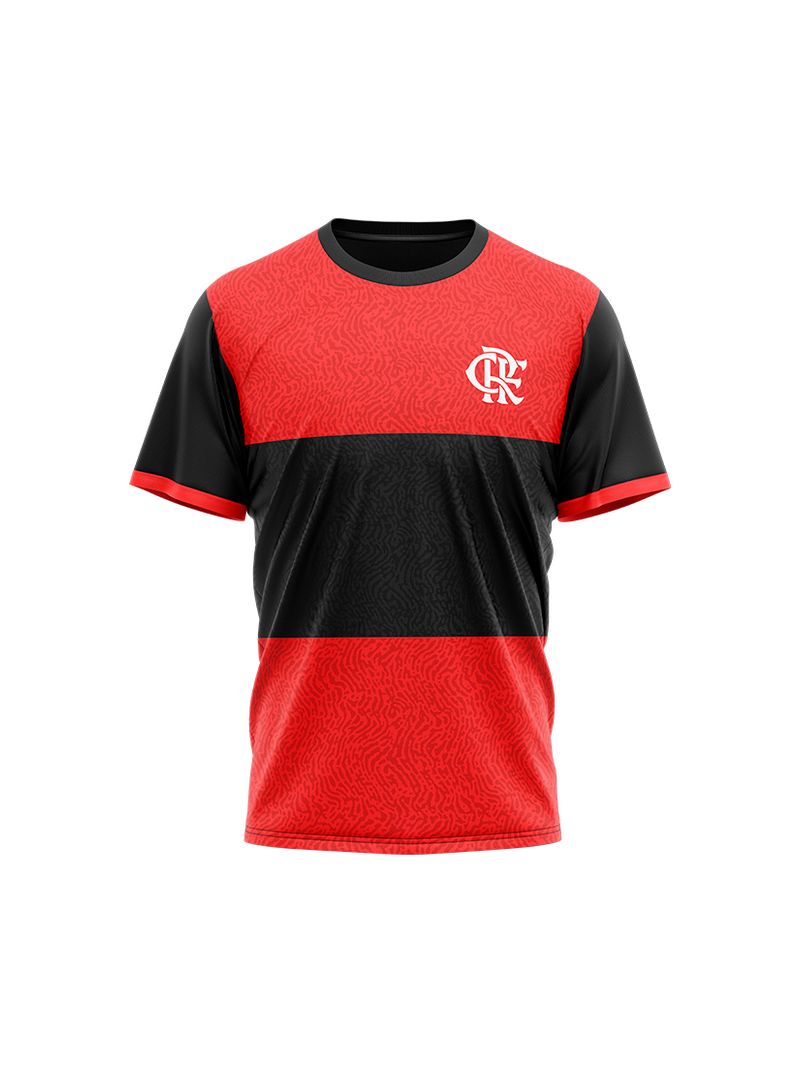 Camisa Polo Flamengo Juvenil Rosa - Rosa+Vermelho