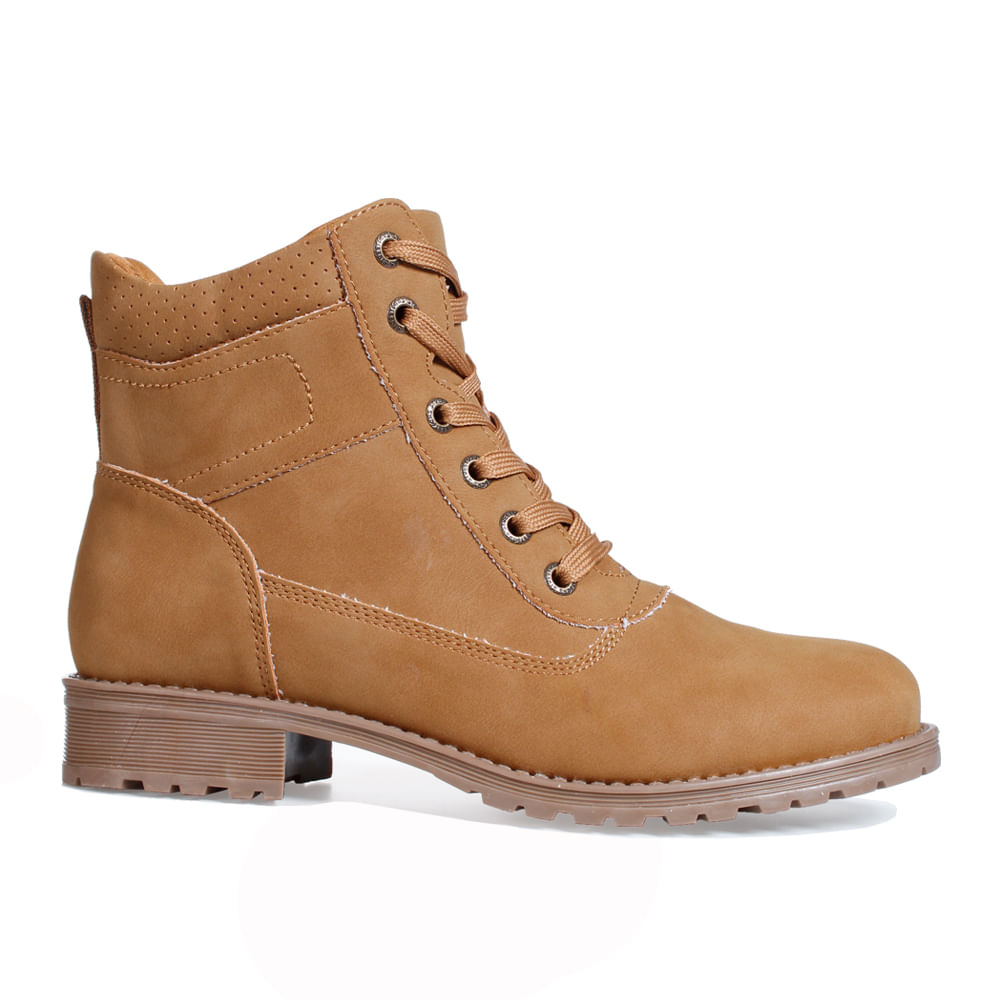 Bota coturno best sale mooncity marrom