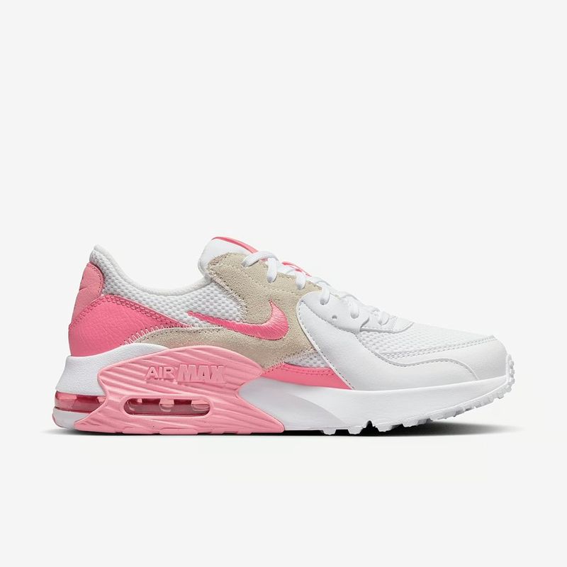 Tenis NIKE Air Max Excee Feminino Branco/Rosa