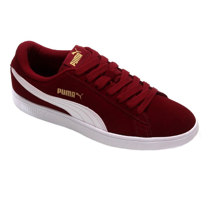 Tenis puma 2024 smash vermelho