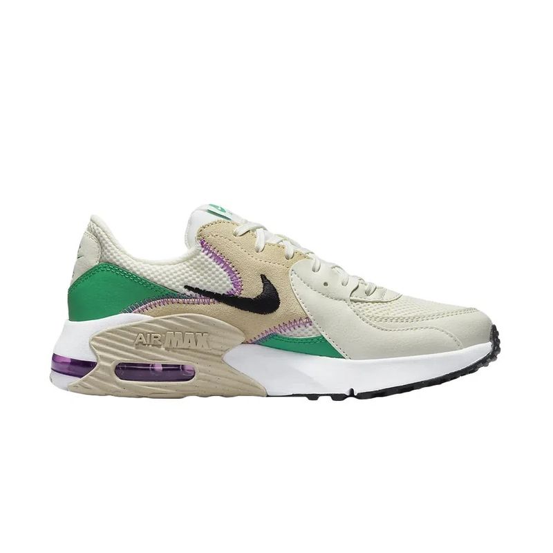 Tênis Nike Air Max Ap Branco e Azul Feminino - Vai de Tênis