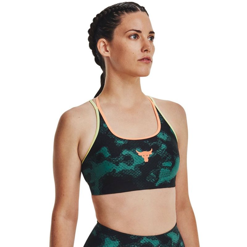 Top de Treino Feminino Under Armour Project Rock Crossback Bra