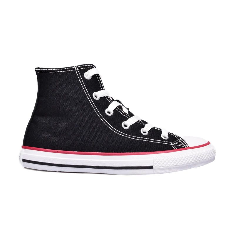 Tênis Infantil Converse All Star Chuck Taylor Cano Alto Branco