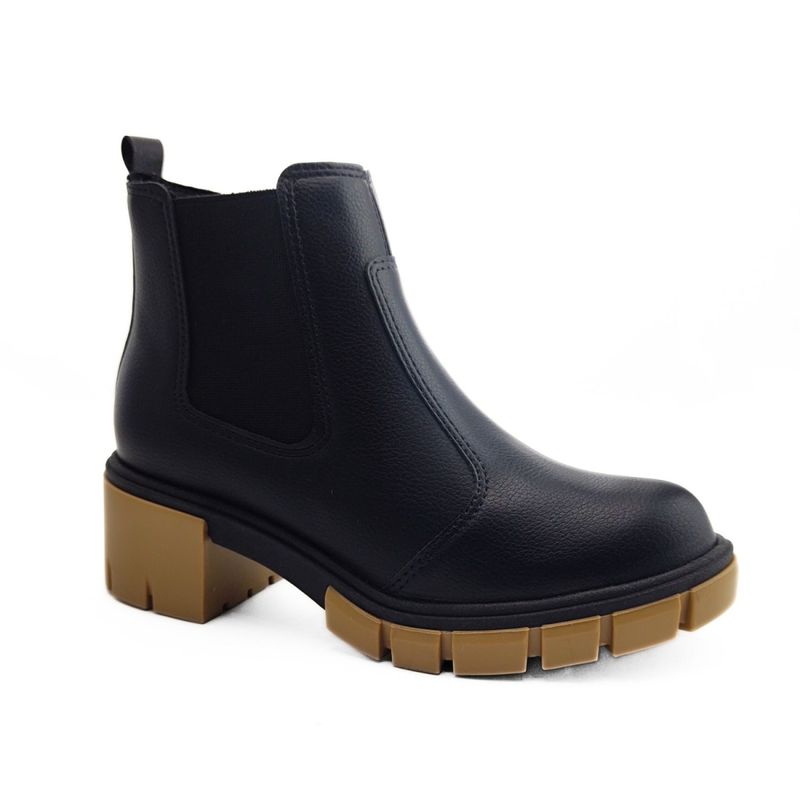 Bota cano curto moleca hot sale tratorada