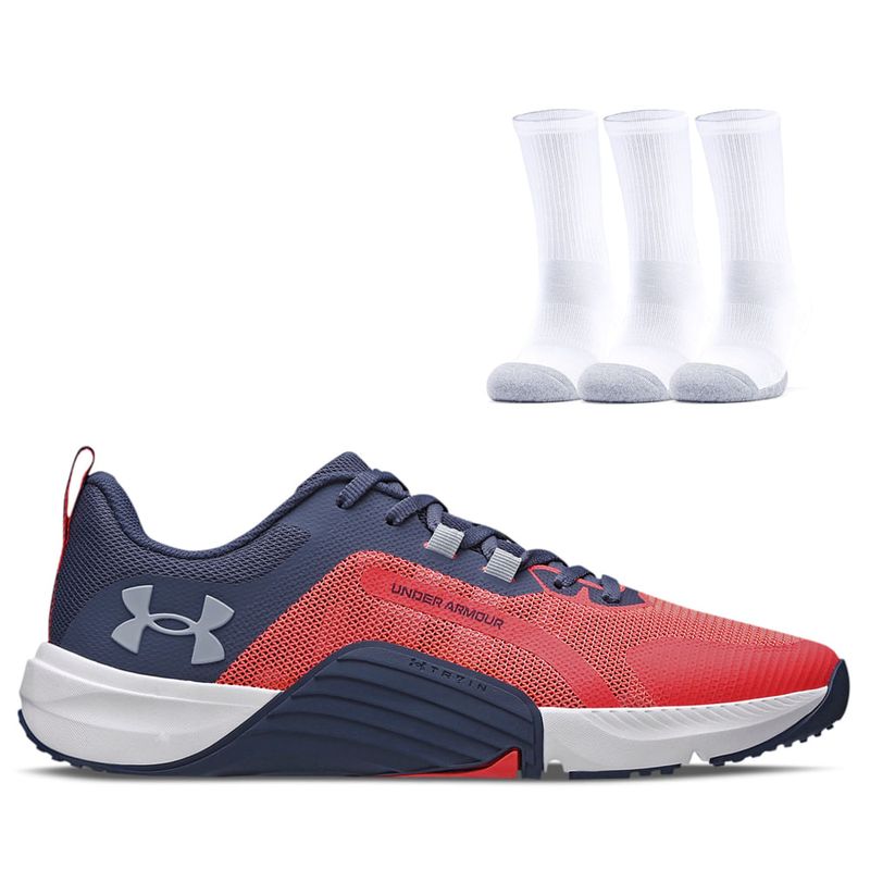 Tênis Esportivo Under Armor Tribase Reps Branco Masculino