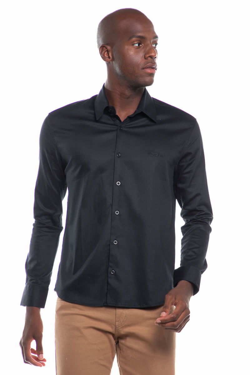 Camisa social discount masculina polo wear