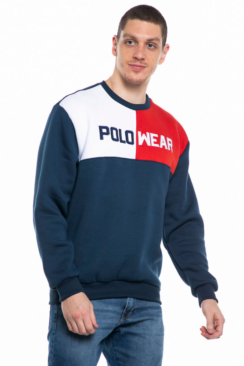 Moletom fechado hot sale polo wear