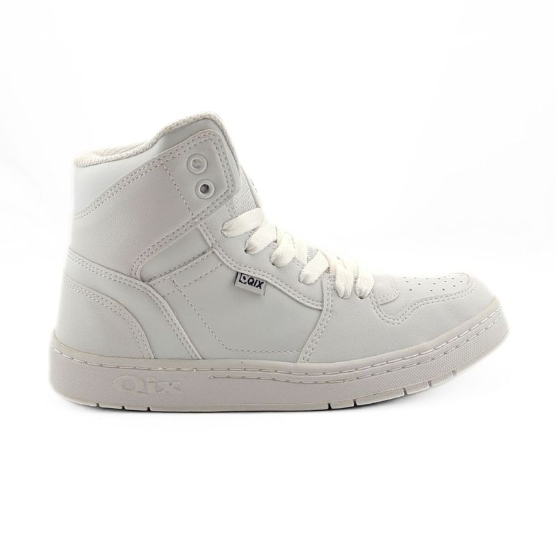 Tênis big nike high best sale couro branco cano alto